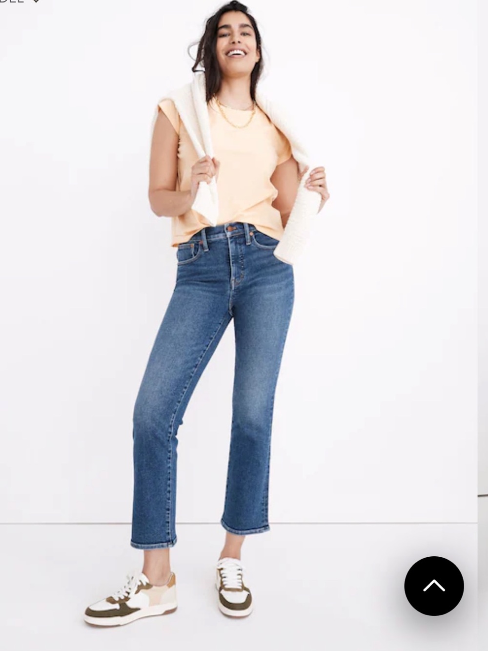 Madewell Cali Demi-Boot Jeans Size 32